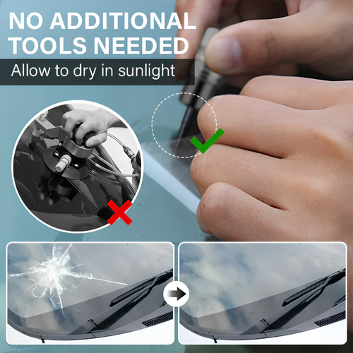 Norwicky GlassFix — Windshield Chip & Crack Repair Kit