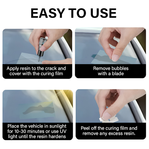 Norwicky GlassFix — Windshield Chip & Crack Repair Kit